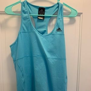 ESSENTIALS LOOSE ADIDAS TANK TOP (light blue)